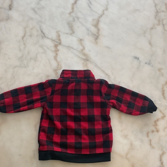 Baby Sweater Plaid Just One You by Carter’s- 12 Months - Picture 2 of 4